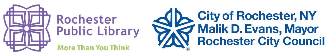 Rochester Public Library Logo & City of Rochester Logo